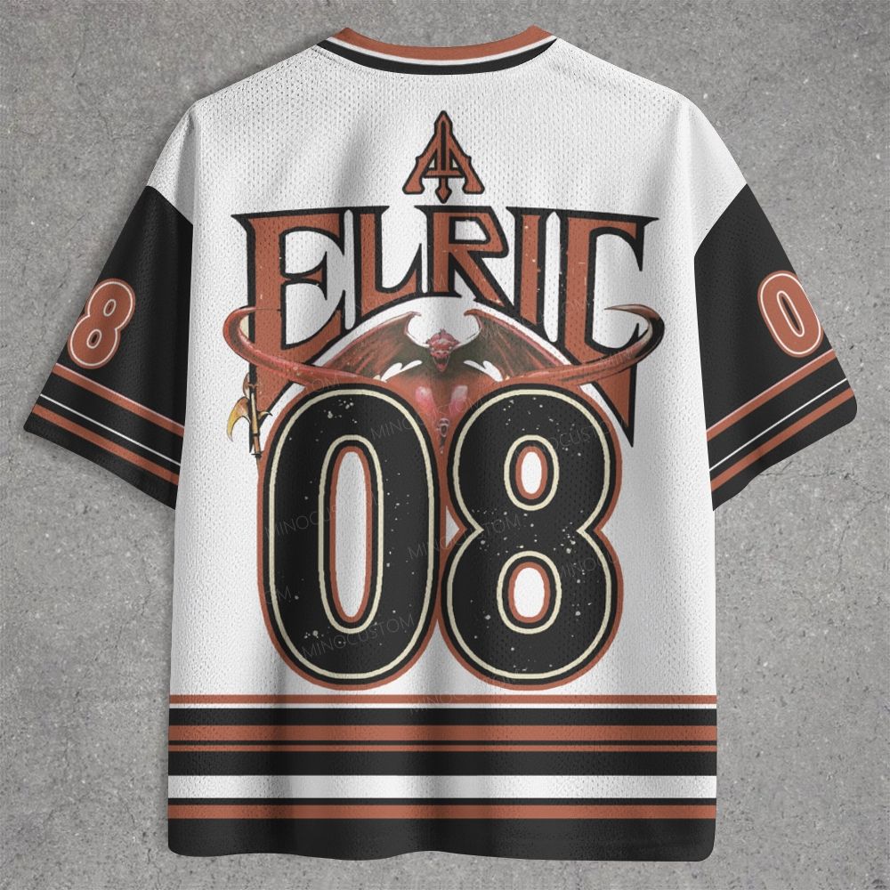Vintage Dark Fantasy Warrior Demon Jersey Shirts