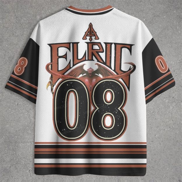 Vintage Dark Fantasy Warrior Demon Jersey Shirts