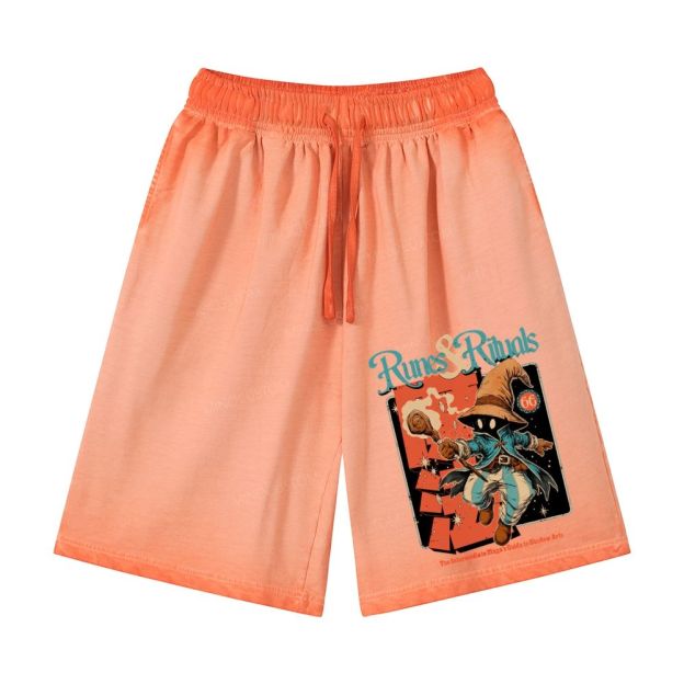  Runes & Rituals Casual Gradient Shorts 