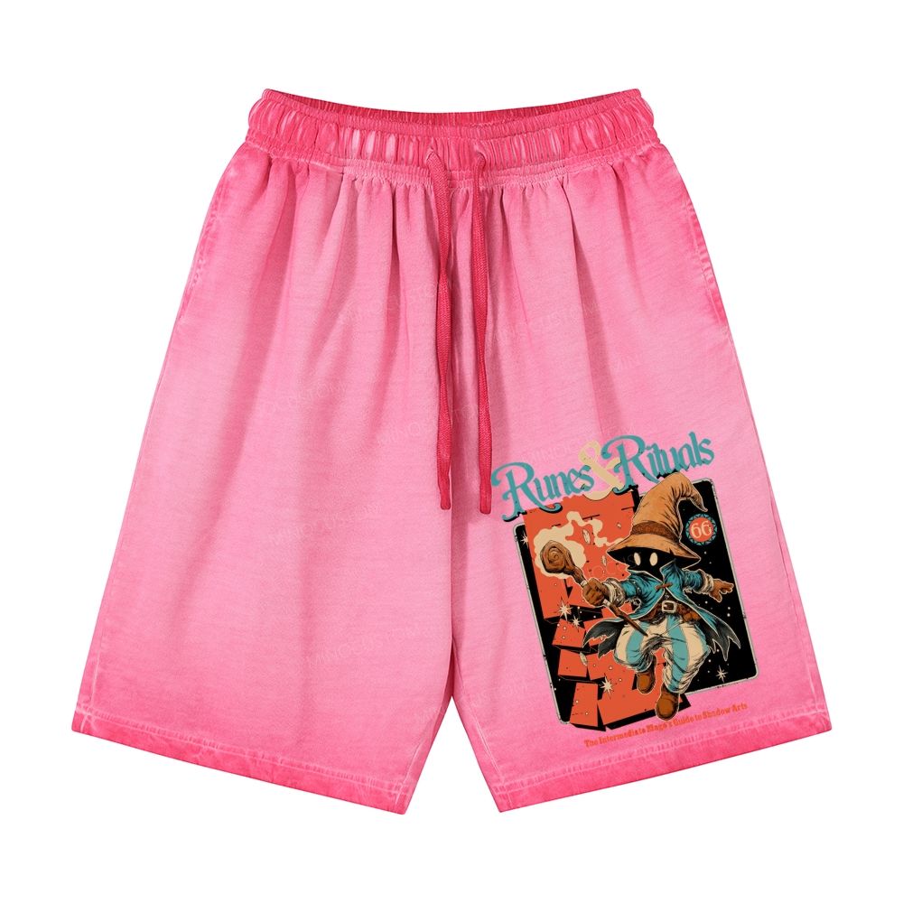  Runes & Rituals Casual Gradient Shorts 