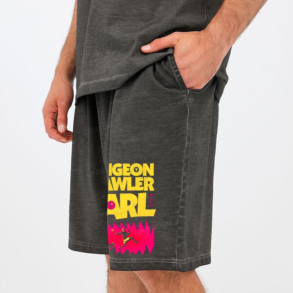 New Achievement Vintage Casual Gradient Shorts