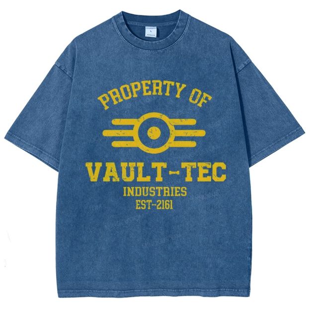 Vault-Tec Industries Washed T-Shirt