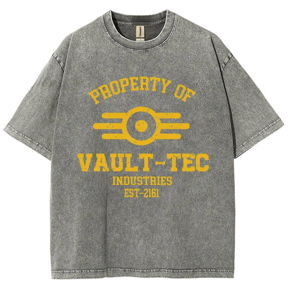 Vault-Tec Industries Washed T-Shirt