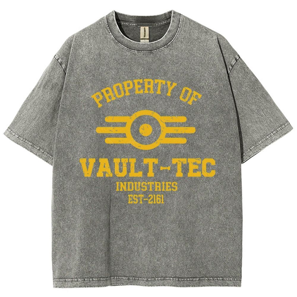 Vault-Tec Industries Washed T-Shirt