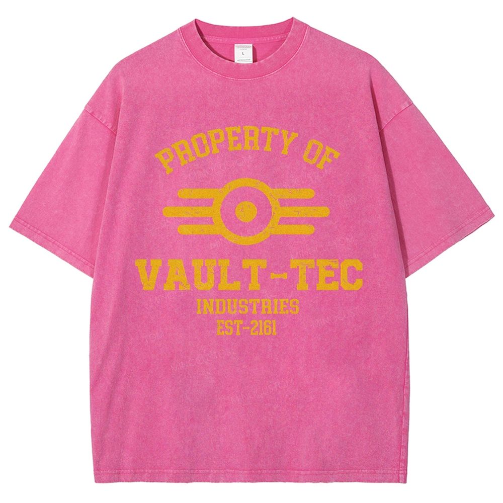 Vault-Tec Industries Washed T-Shirt