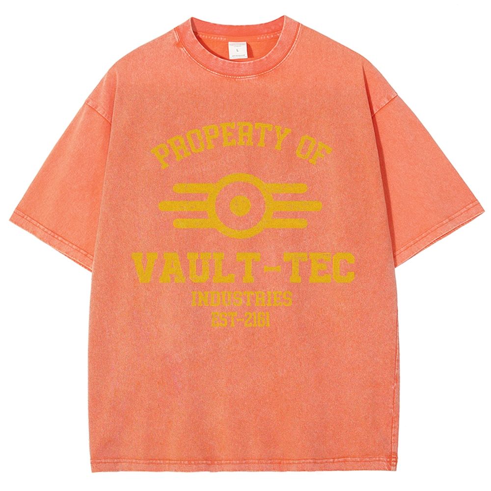 Vault-Tec Industries Washed T-Shirt