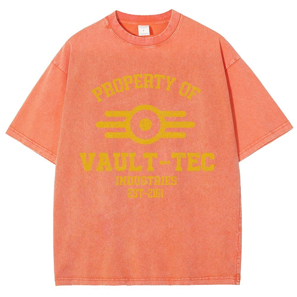 Vault-Tec Industries Washed T-Shirt