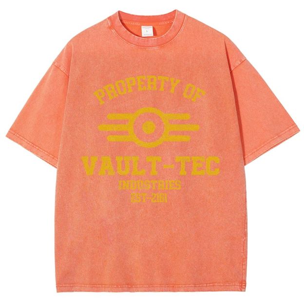 Vault-Tec Industries Washed T-Shirt
