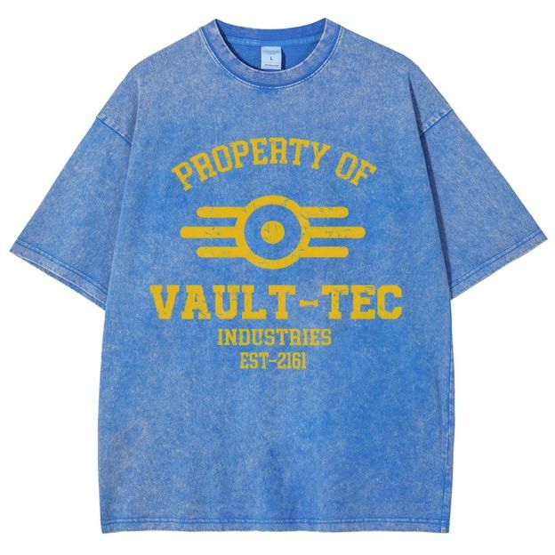 Vault-Tec Industries Washed T-Shirt