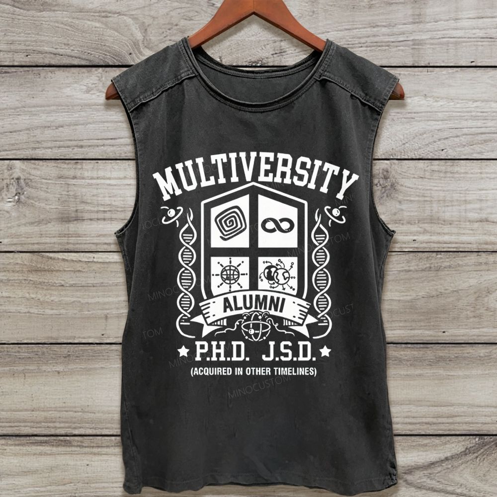 Multiversity Alumni Multiverse Washed Tank Top