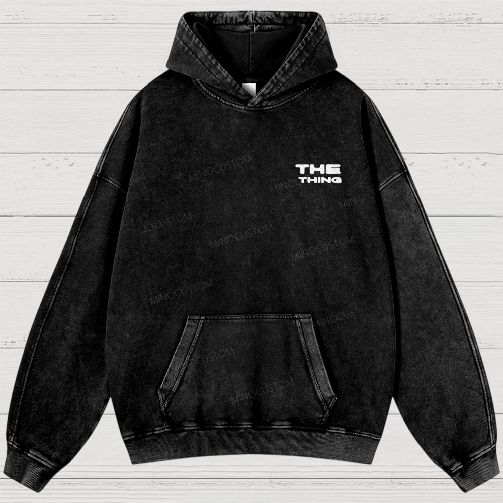 Arctic Horror Washed Hoodies 