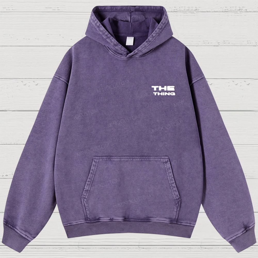 Arctic Horror Washed Hoodies 