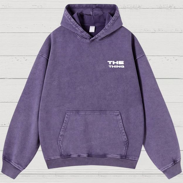 Arctic Horror Washed Hoodies 