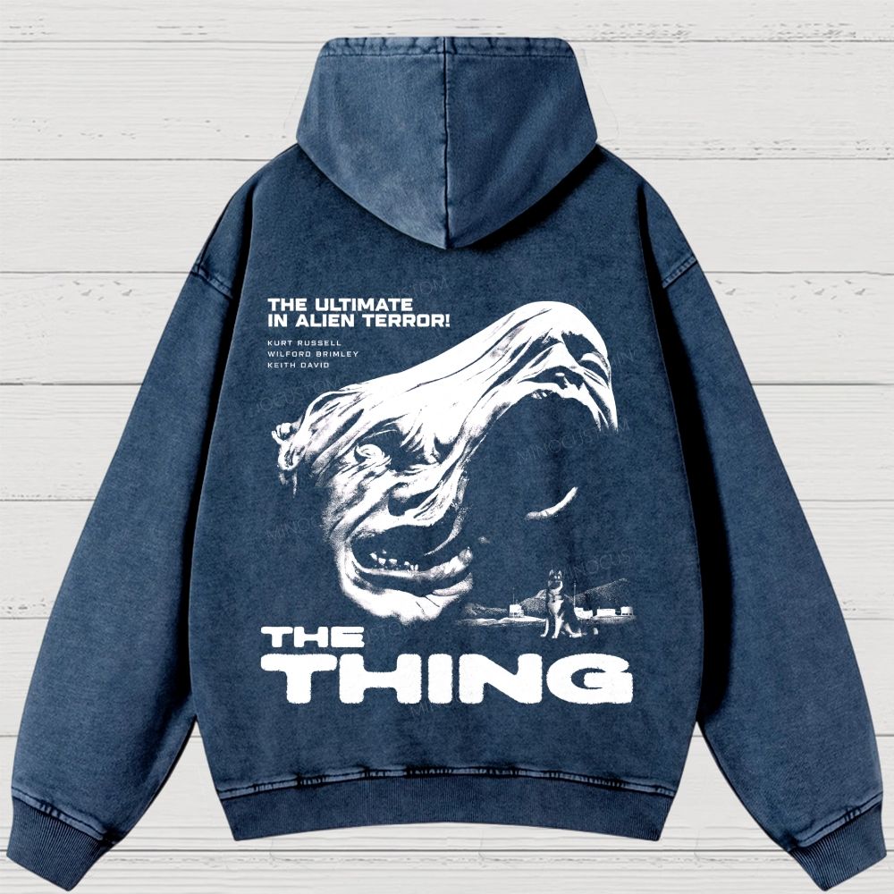 Arctic Horror Washed Hoodies 