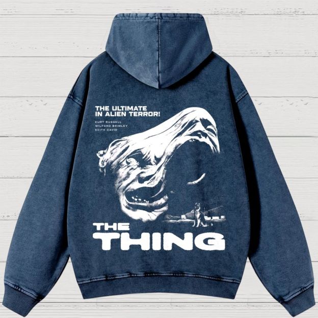 Arctic Horror Washed Hoodies 