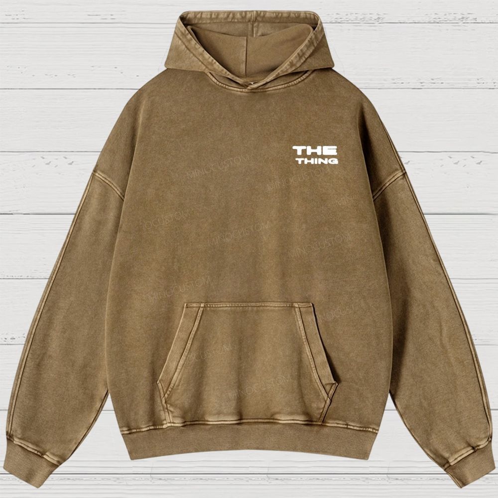 Arctic Horror Washed Hoodies 