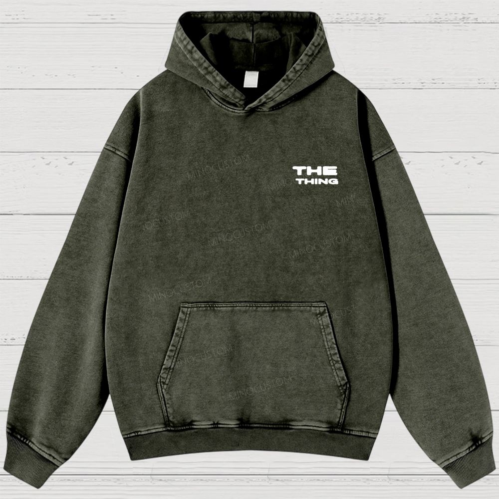 Arctic Horror Washed Hoodies 