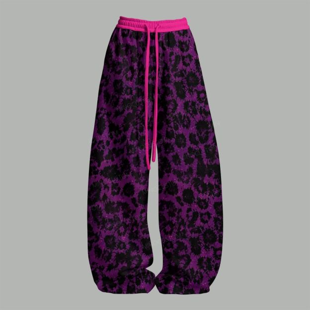 Girls Will Be Girls Y2k Print Top & Elasticated Trousers Two-Piece Set