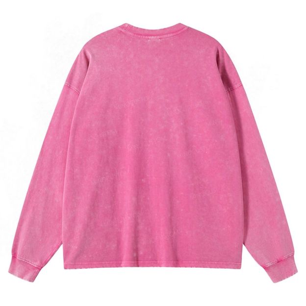 Buffy Will Patrol Tonight Washed Long-Sleeved T-Shirt
