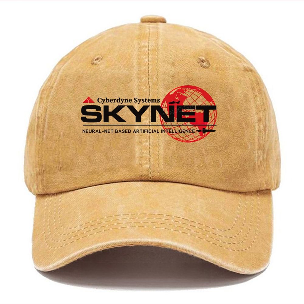 Cyberdyne Systems Skynet Casual Washed Cap 
