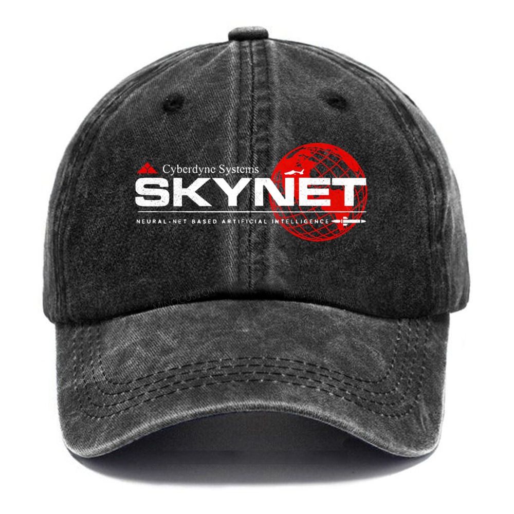 Cyberdyne Systems Skynet Casual Washed Cap 