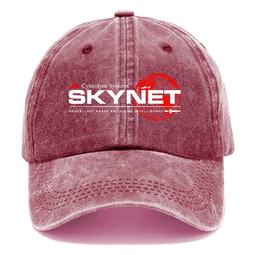 Cyberdyne Systems Skynet Casual Washed Cap 