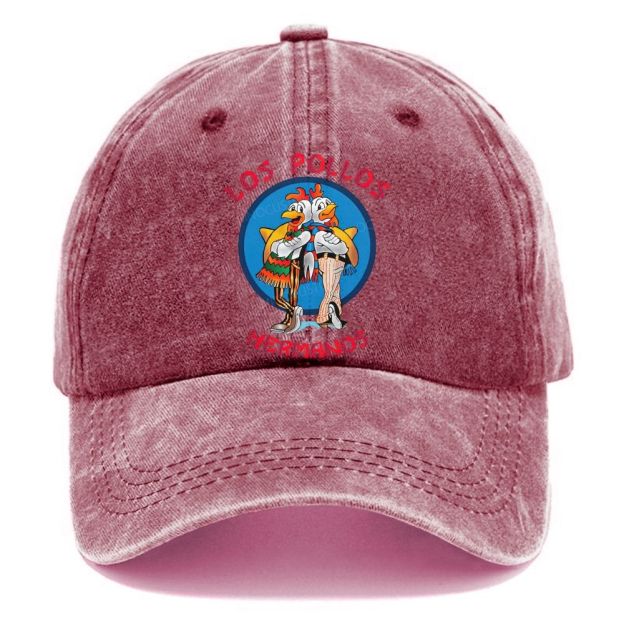 Los Pollos Hermanos" Breaking Bad Casual Washed Cap 