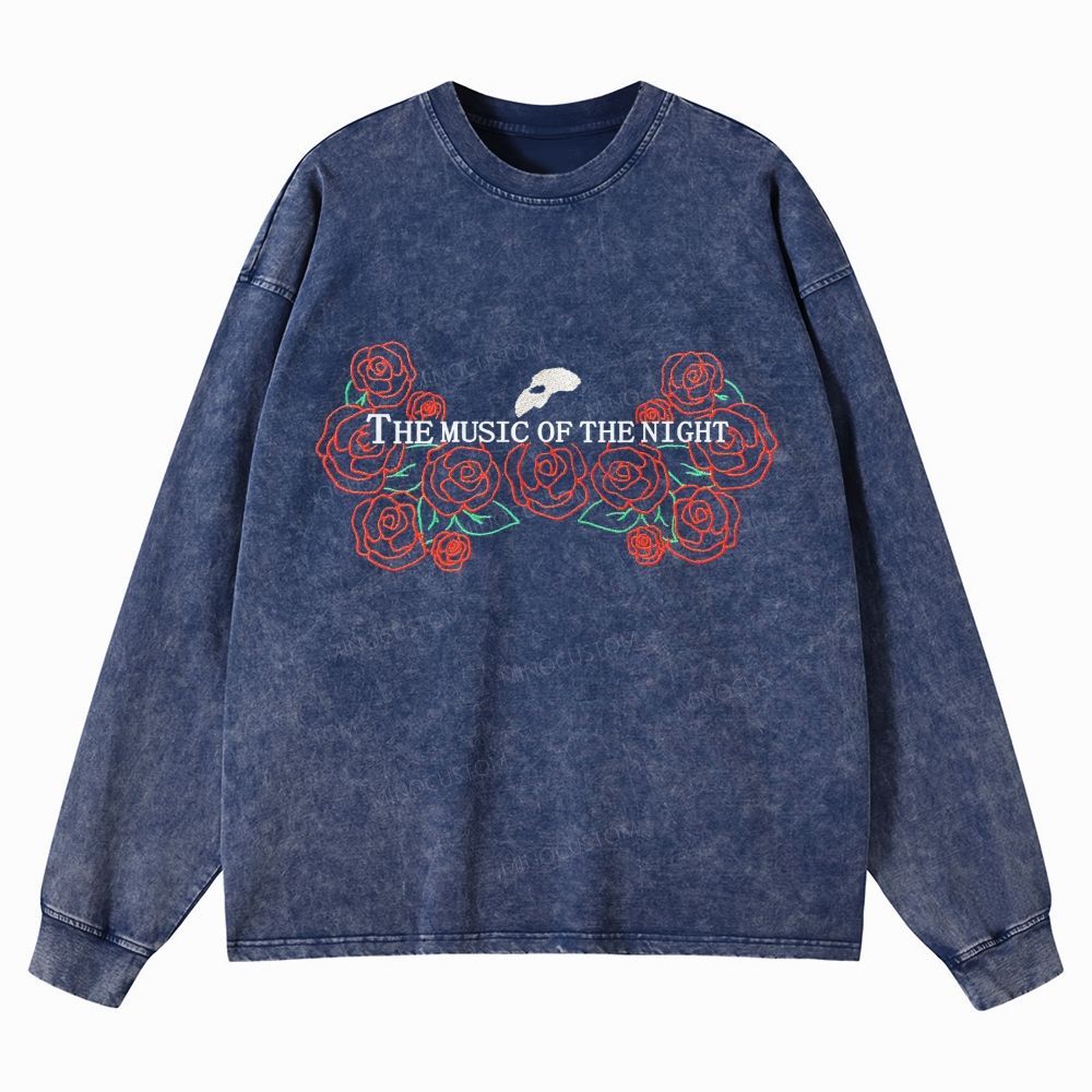Long Live Wild Women Unisex Casual Washed Long-Sleeved T-Shirt 2608006902