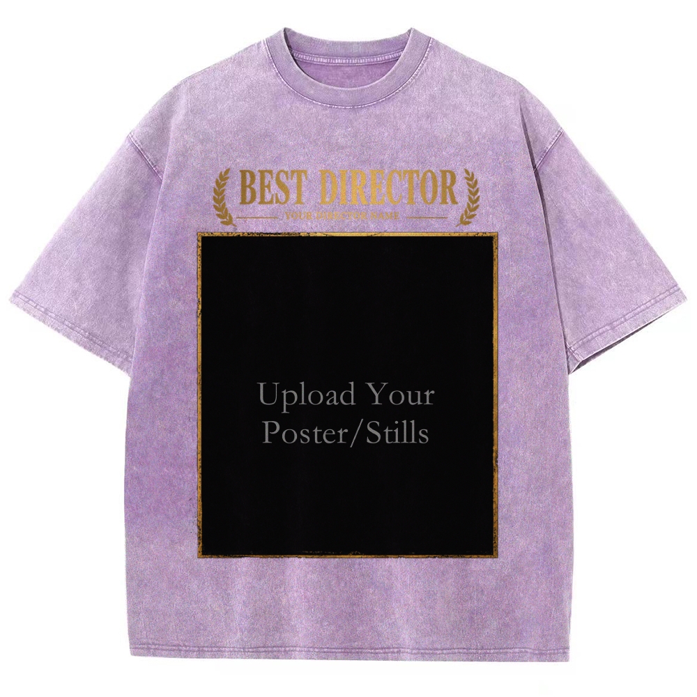 Best Director Personalized Washed T-Shirt 