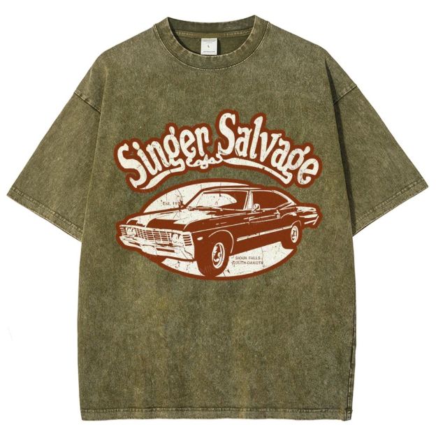 Unisex Fit Washed T-Shirt 2608010127