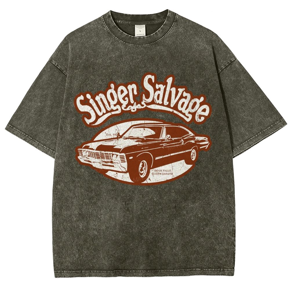 Unisex Fit Washed T-Shirt 2608010127