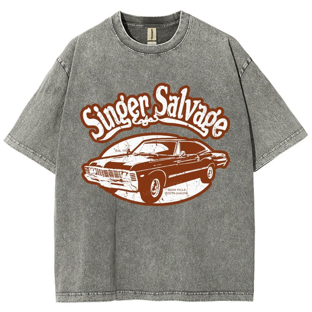 Unisex Fit Washed T-Shirt 2608010127