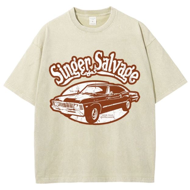 Unisex Fit Washed T-Shirt 2608010127