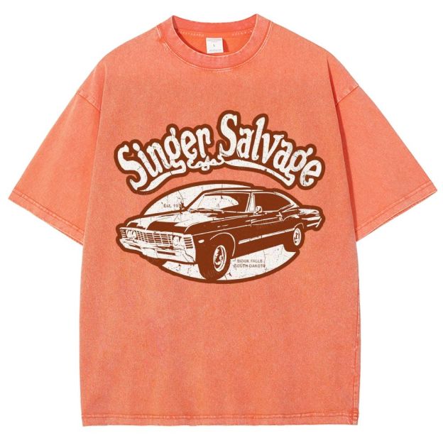 Unisex Fit Washed T-Shirt 2608010127