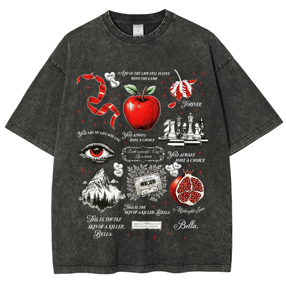 Unisex Fit Washed T-Shirt 2608011171