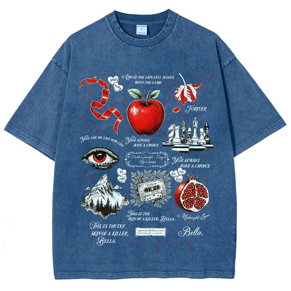 Unisex Fit Washed T-Shirt 2608011171