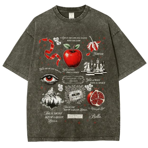 Unisex Fit Washed T-Shirt 2608011171