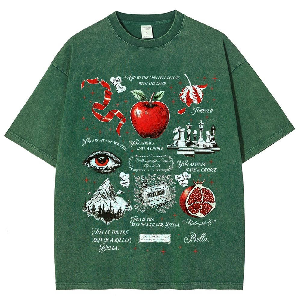 Unisex Fit Washed T-Shirt 2608011171