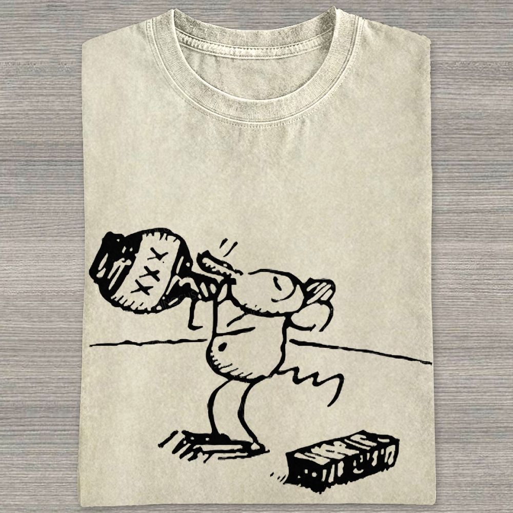 Washed T-shirt 2608012283