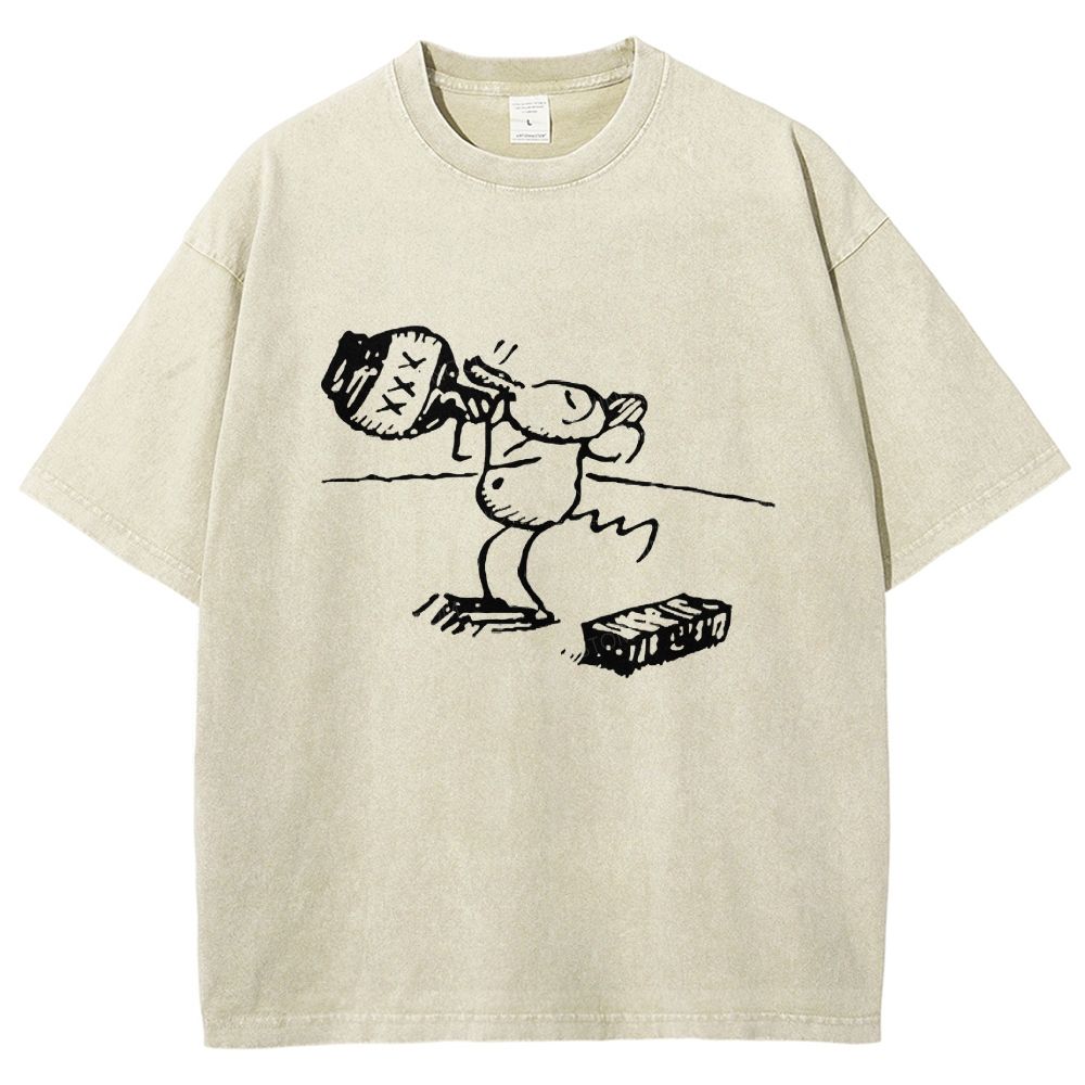 Washed T-shirt 2608012283