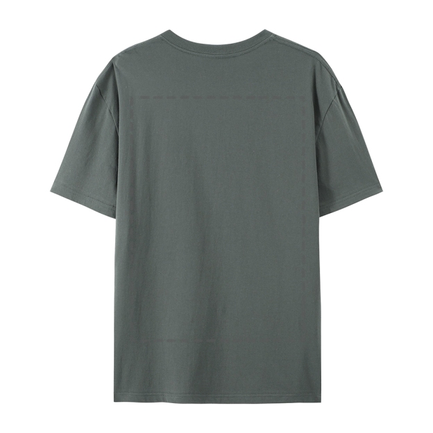Custom Front and Back Full Print Cotton T-Shirt 
