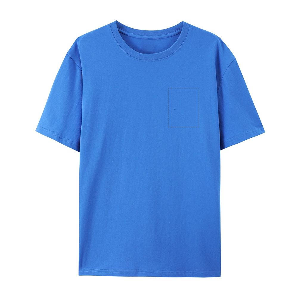 Custom Front and Back Full Print Cotton T-Shirt 