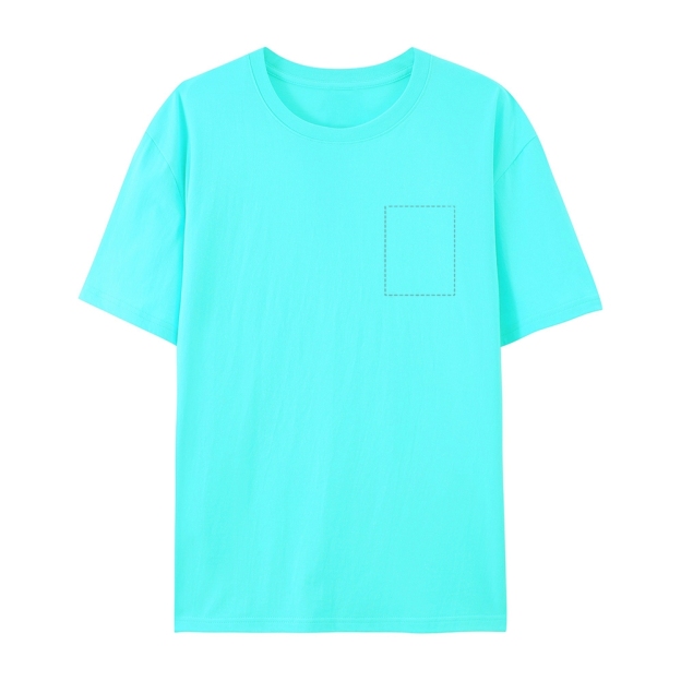 Custom Front and Back Full Print Cotton T-Shirt 