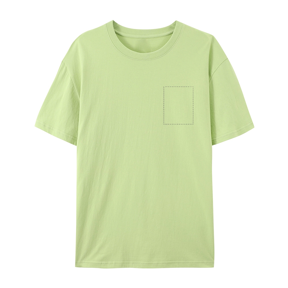 Custom Front and Back Full Print Cotton T-Shirt 