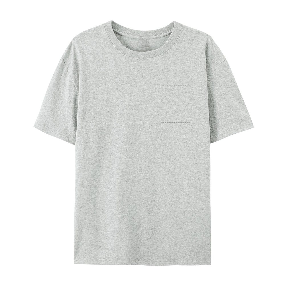 Custom Front and Back Full Print Cotton T-Shirt 