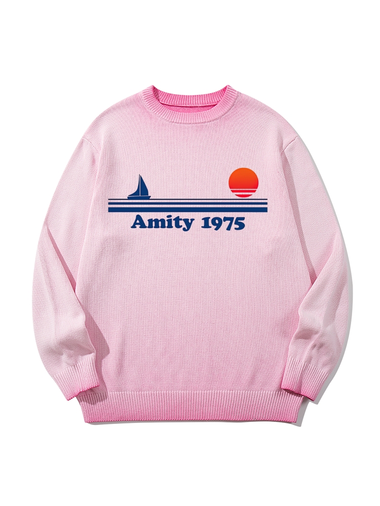 Amity 1975 Vintage Gradient Casual Sweater
