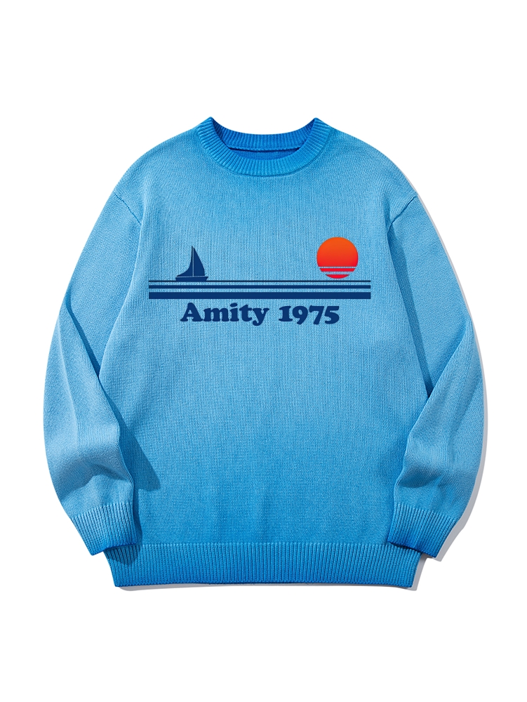 Amity 1975 Vintage Gradient Casual Sweater