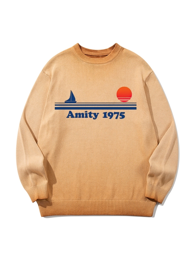 Amity 1975 Vintage Gradient Casual Sweater
