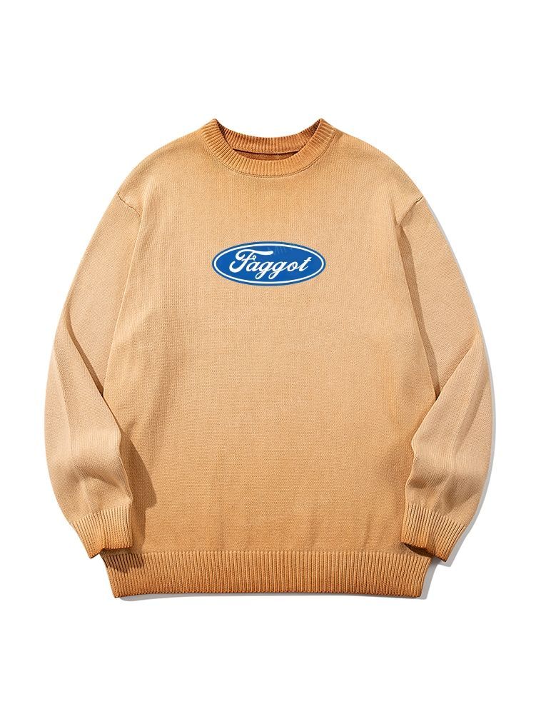 Faggot Pride Y2k Casual Sweater