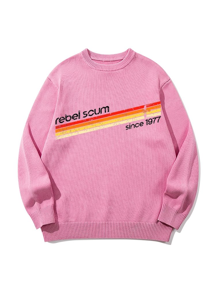 Rebel Scum 1977 Geek Cotton Casual Style Sweater